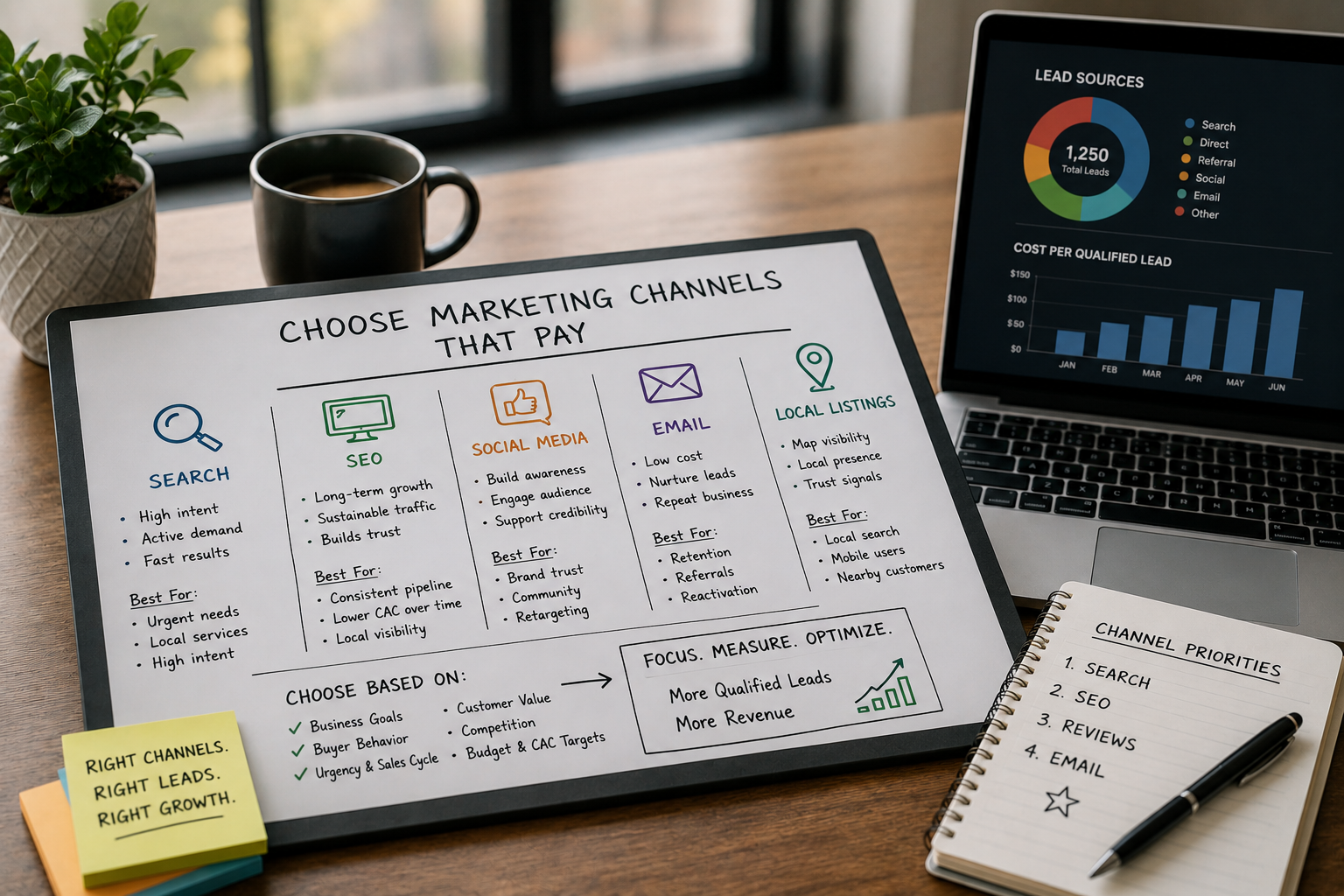 How to Choose Marketing Channels That Pay